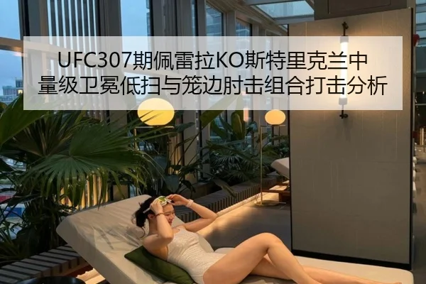 UFC307期佩雷拉KO斯特里克兰中量级卫冕低扫与笼边肘击组合打击分析